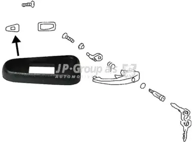 Ручка двери JP GROUP купить