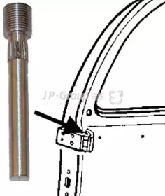 Дверной шарнир JP GROUP купить