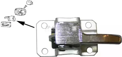 Ручка двери, внутреннее оснащение JP GROUP купить
