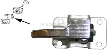 Ручка двери, внутреннее оснащение JP GROUP купить