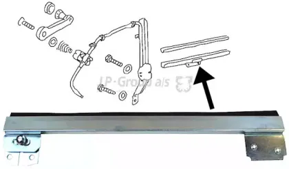 Плавающая колодка, стеклоподъемник JP GROUP купить
