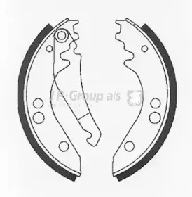 Комплект тормозных колодок JP GROUP купить