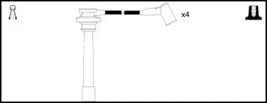 Комплект проводов зажигания SMPE купить