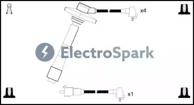 Комплект проводов зажигания SMPE купить