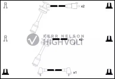 Комплект проводов зажигания SMPE купить