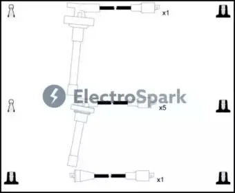 Комплект проводов зажигания SMPE купить