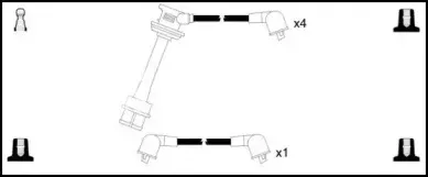 Комплект проводов зажигания SMPE купить