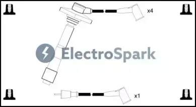 Комплект проводов зажигания SMPE купить