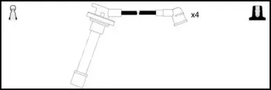 Комплект проводов зажигания SMPE купить