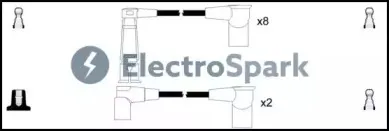 Комплект проводов зажигания SMPE купить