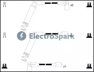Комплект проводов зажигания SMPE купить
