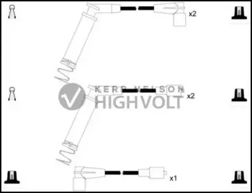 Комплект проводов зажигания SMPE купить