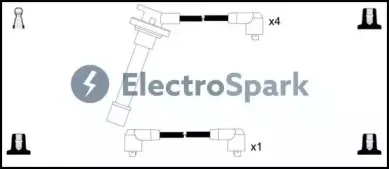 Комплект проводов зажигания SMPE купить