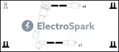 Комплект проводов зажигания SMPE купить