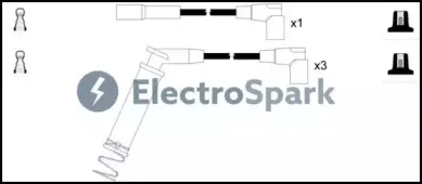 Комплект проводов зажигания SMPE купить