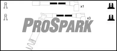 Комплект проводов зажигания SMPE купить