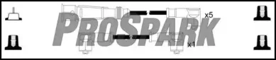 Комплект проводов зажигания SMPE купить