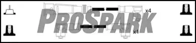 Комплект проводов зажигания SMPE купить