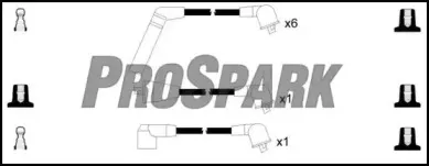 Комплект проводов зажигания SMPE купить