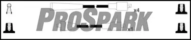 Комплект проводов зажигания SMPE купить