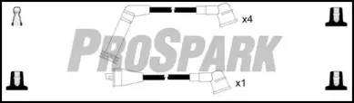 Комплект проводов зажигания SMPE купить