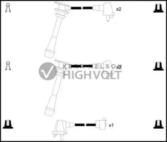 Комплект проводов зажигания SMPE купить