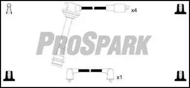 Комплект проводов зажигания SMPE купить