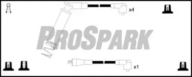 Комплект проводов зажигания SMPE купить