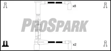 Комплект проводов зажигания SMPE купить