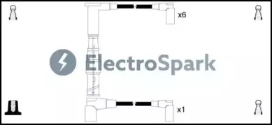 Комплект проводов зажигания SMPE купить