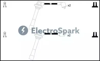 Комплект проводов зажигания SMPE купить
