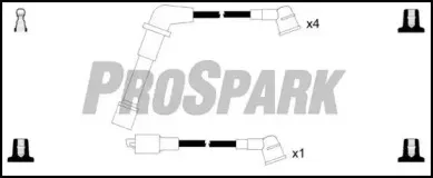 Комплект проводов зажигания SMPE купить