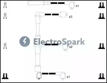Комплект проводов зажигания SMPE купить