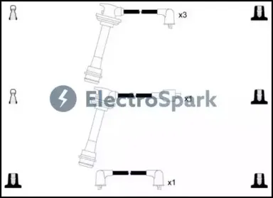 Комплект проводов зажигания SMPE купить