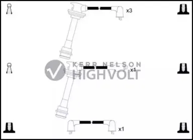 Комплект проводов зажигания SMPE купить