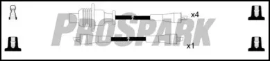Комплект проводов зажигания SMPE купить