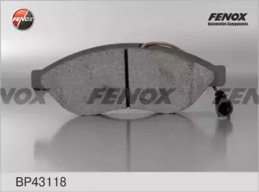 Комплект тормозных колодок, дисковый тормоз FENOX купить