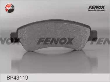 Комплект тормозных колодок, дисковый тормоз FENOX купить