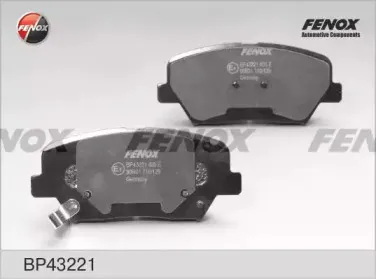 Комплект тормозных колодок, дисковый тормоз FENOX купить