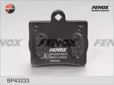 Комплект тормозных колодок, дисковый тормоз FENOX купить