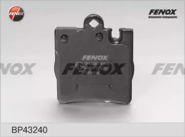 Комплект тормозных колодок, дисковый тормоз FENOX купить
