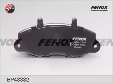 Комплект тормозных колодок, дисковый тормоз FENOX купить