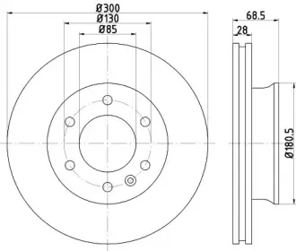Тормозной диск DON купить