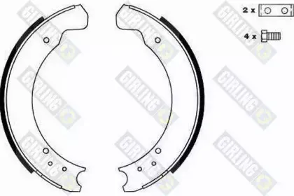 Комплект тормозных колодок GIRLING купить