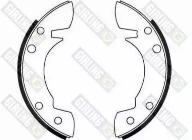 Комплект тормозных колодок GIRLING купить