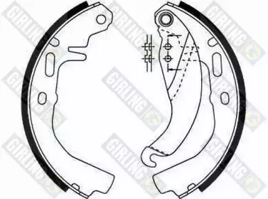 Комплект тормозных колодок GIRLING купить