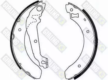 Комплект тормозных колодок GIRLING купить