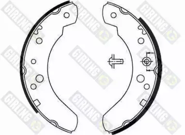 Комплект тормозных колодок GIRLING купить