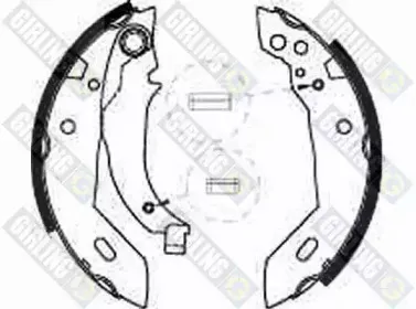 Комплект тормозных колодок GIRLING купить