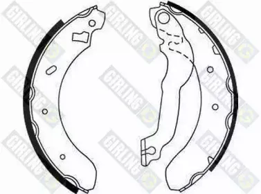 Комплект тормозных колодок GIRLING купить